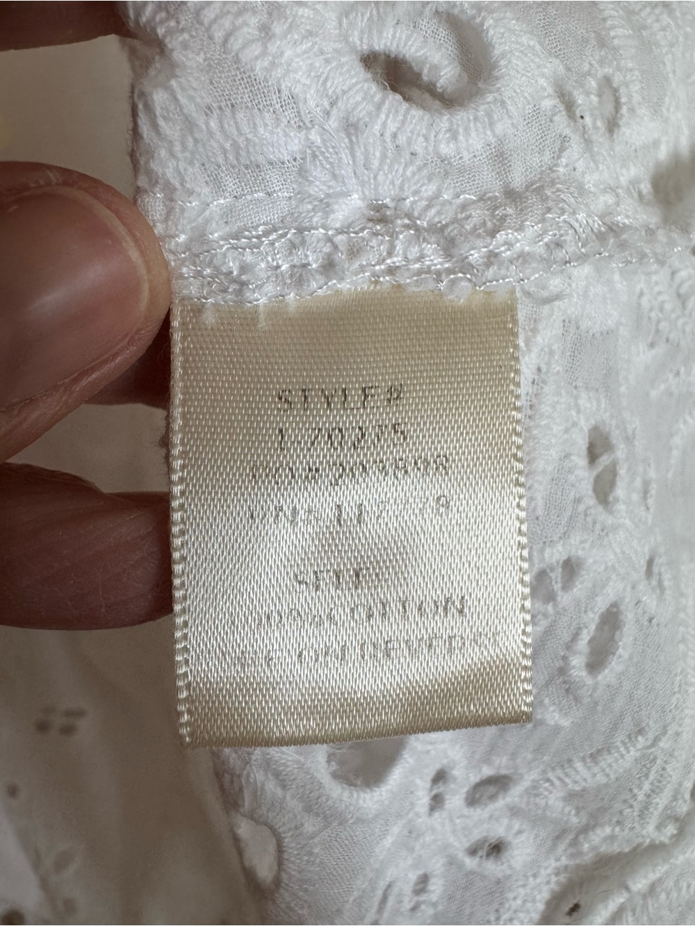 Lovestitch White Eyelet  Sundress - Picture 10 of 13